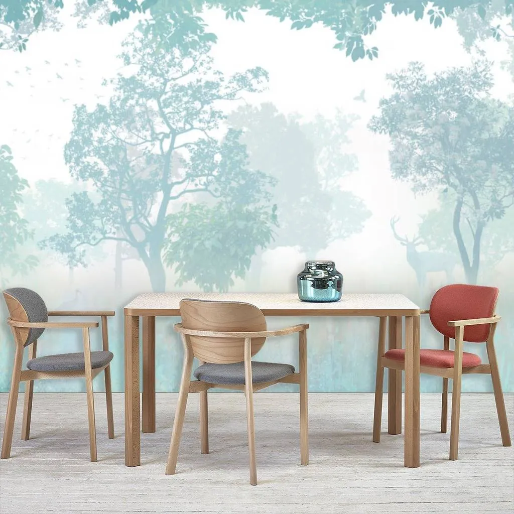 Фотообои в интерьере загадочный лес  13-087 фото