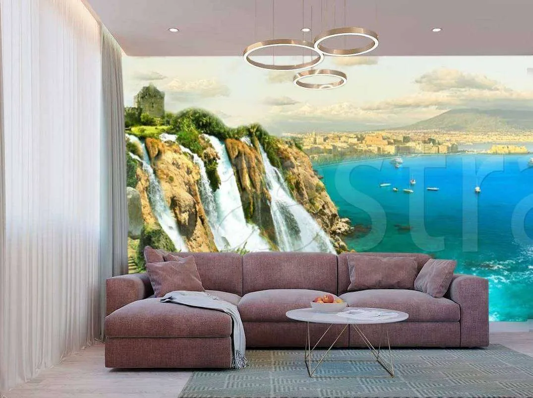 Фотообои Фантастически красивый водопад  5-003