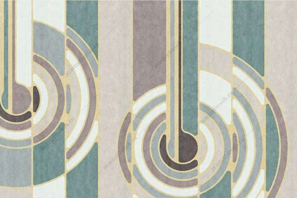 Фотообои в интерьере конструктивизм орнамент  16-102 фото