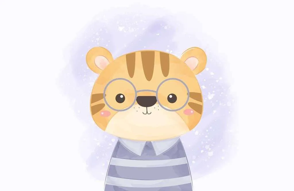 Фотообои в интерьере тигренок  12-888 фото