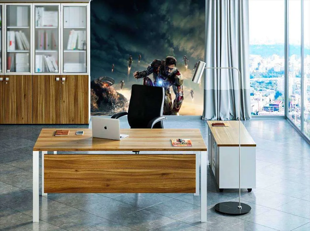 Фотообои Бесшовные обои на стену:  Железный человек марвел. Артикул: 12-1043  