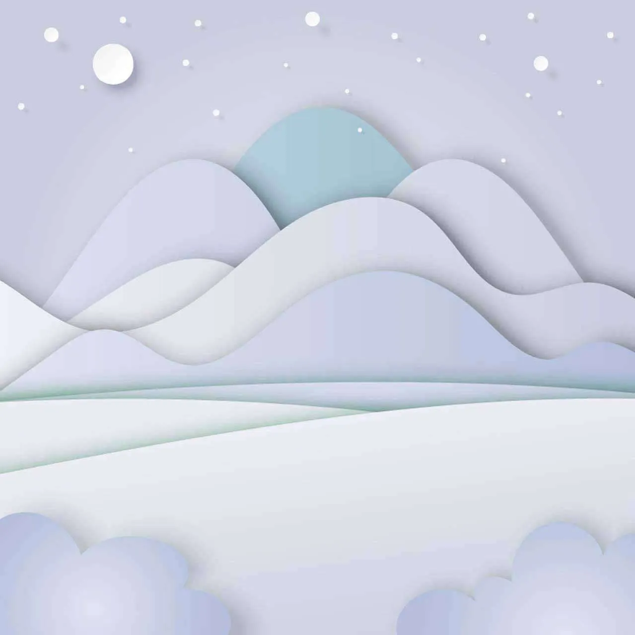 Фотообои в интерьере горы  12-621 фото