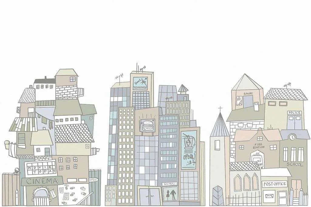 Фотообои в интерьере домики  14-219 фото