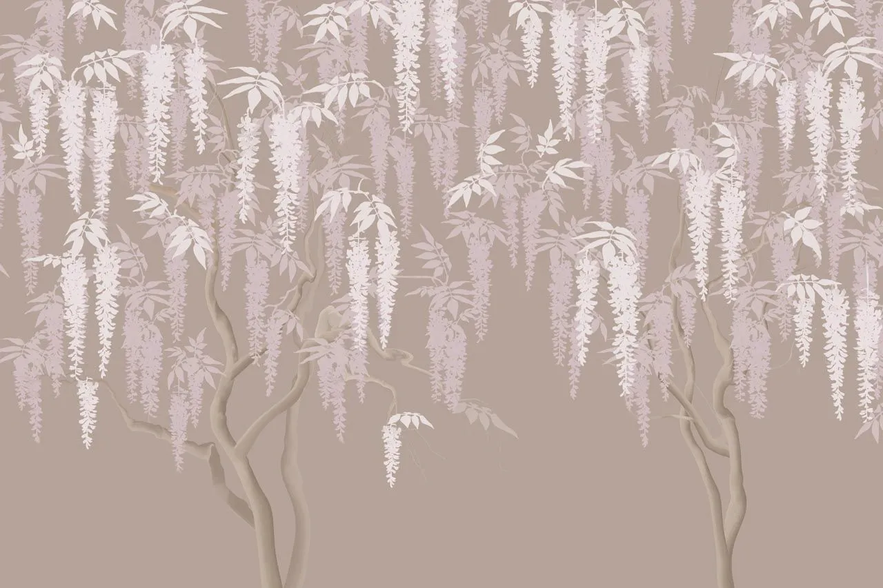 Фотообои в интерьере ивушка  13-538 фото