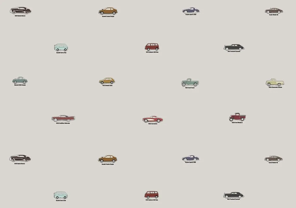 Фотообои в интерьере фоновые машинки  14-543 фото