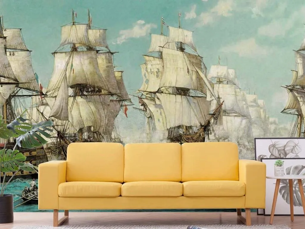 Фотообои Трафальгарская битва  17-2034