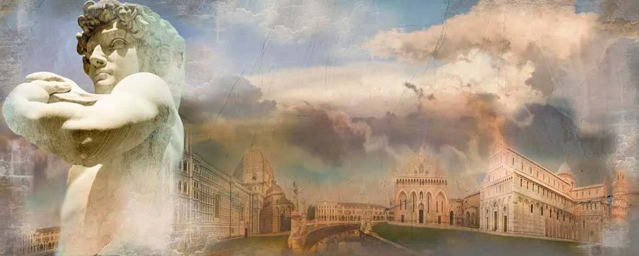 Фотообои в интерьере символы италии  5-124 фото