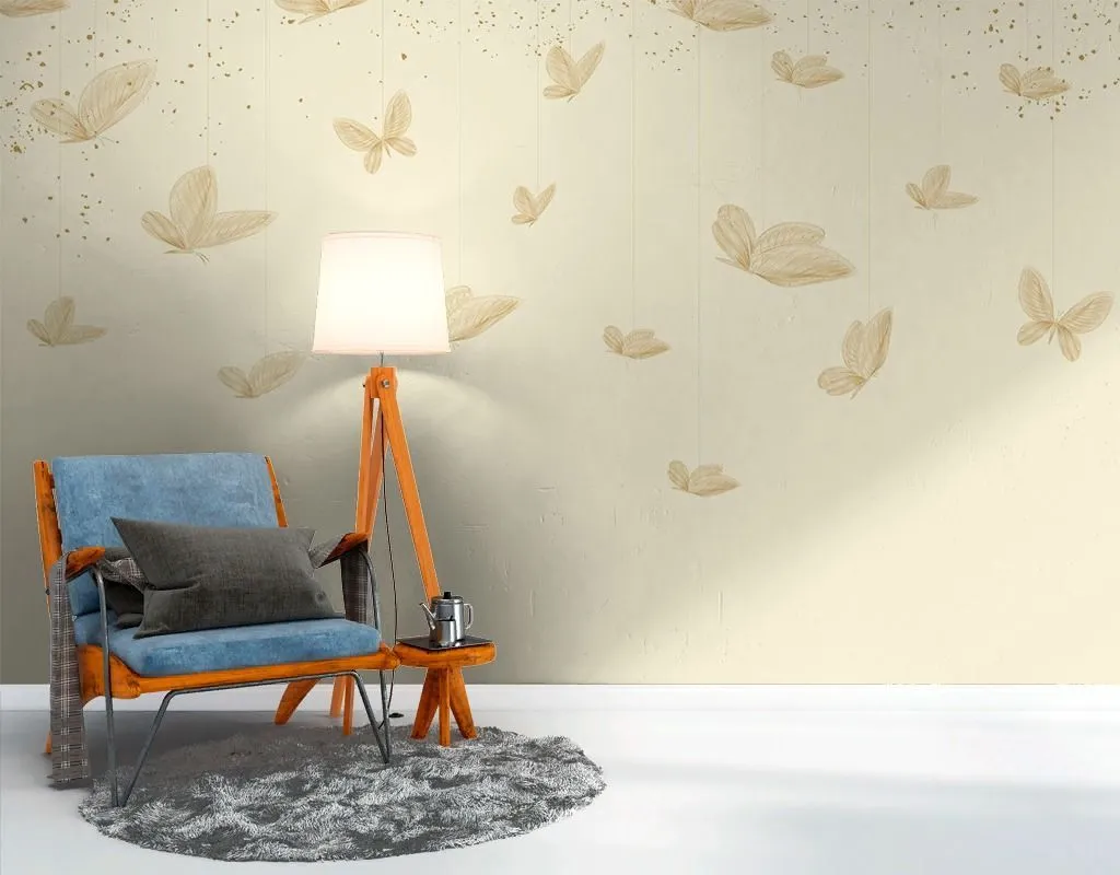 Фотообои Бабочки золотые  9-2111