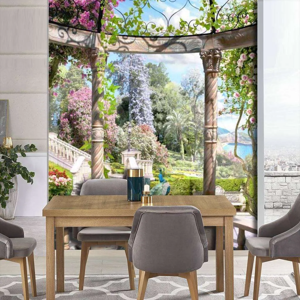 Фотообои Райский сад на берегу залива  7-309