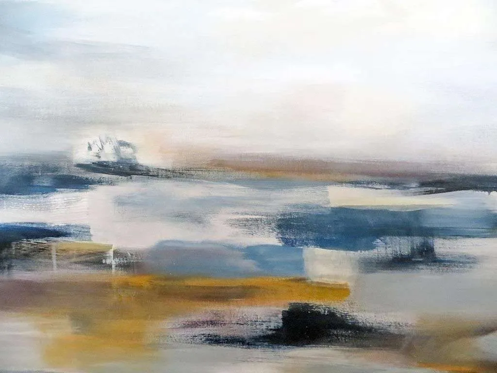 Фотообои в интерьере абстракция волны  9-1229 фото