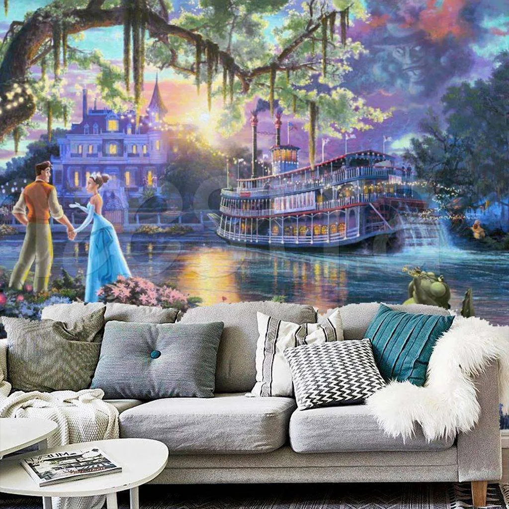 Фотообои Бесшовные обои на стену:  Сказочный лес. Артикул: 4-418  