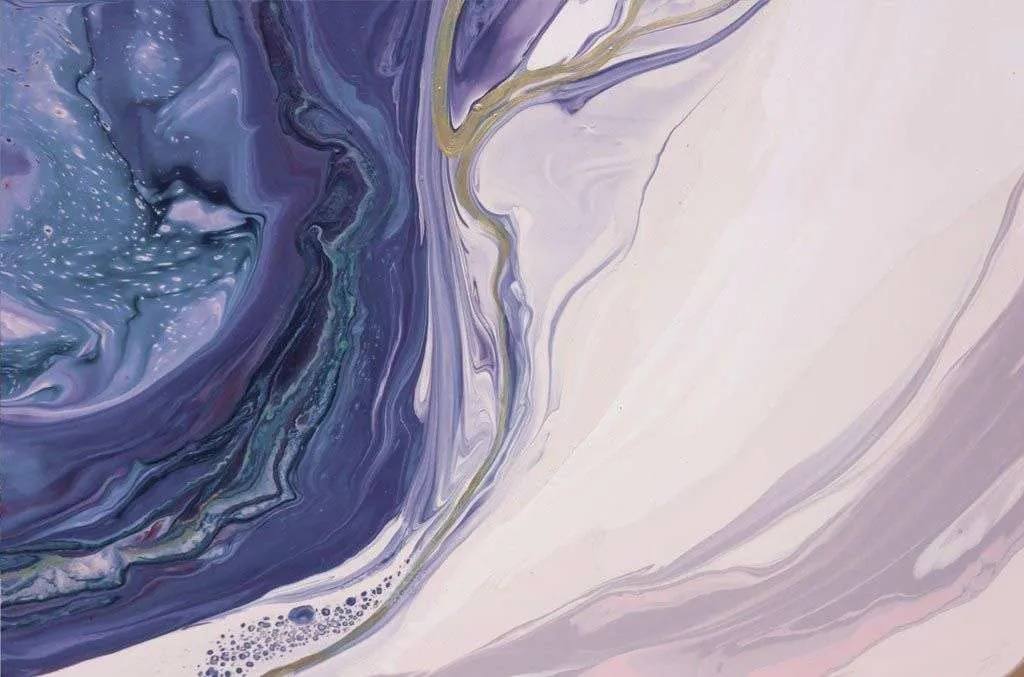 Фотообои в интерьере фиолетовая глазурь  9-1663 фото