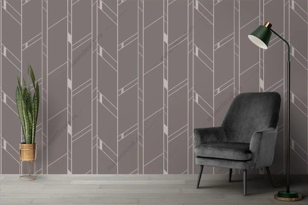 Фотообои в интерьере золотой орнамент  14-617 фото