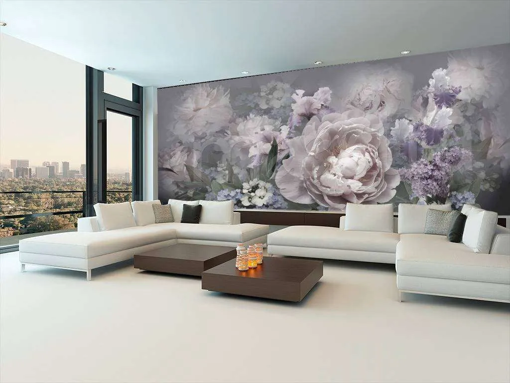 Фотообои Пионы розового цвета  7-861