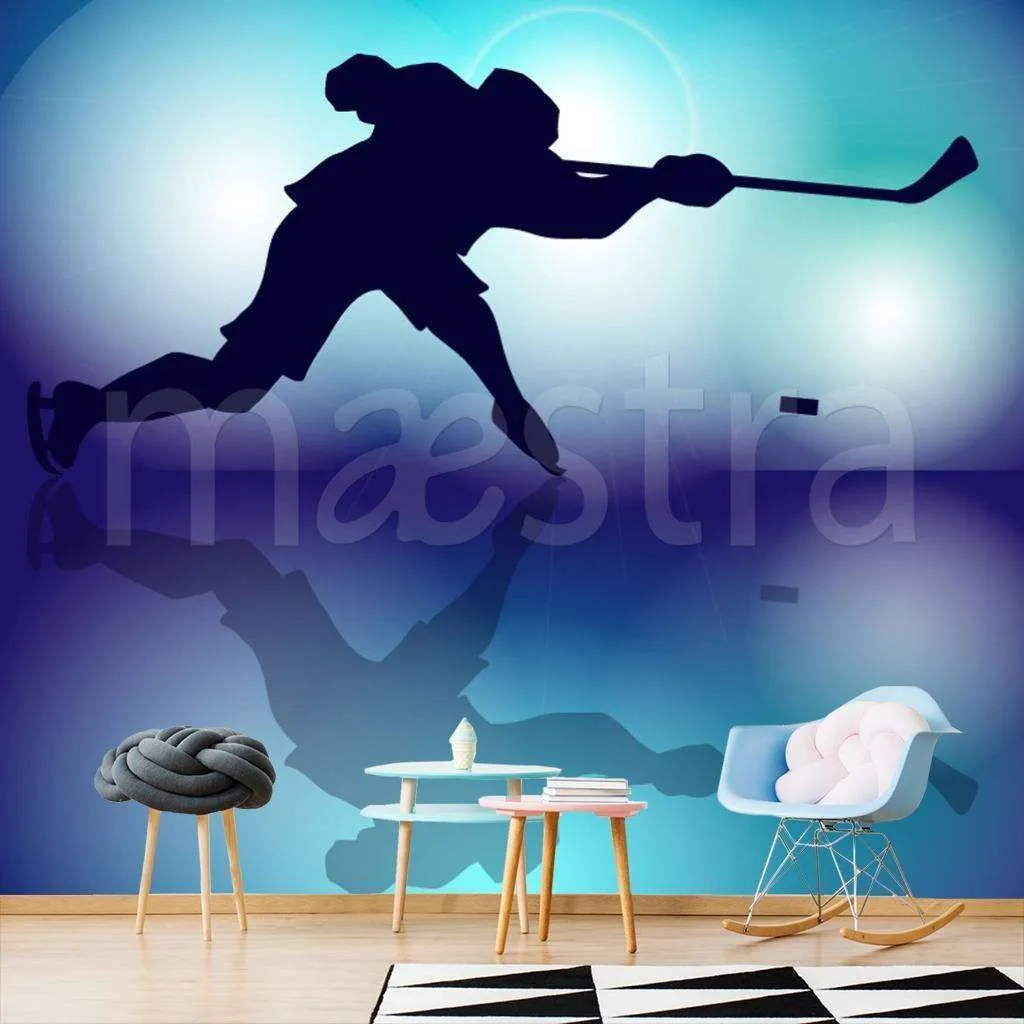 Фотообои Удар по шайбе  12-566