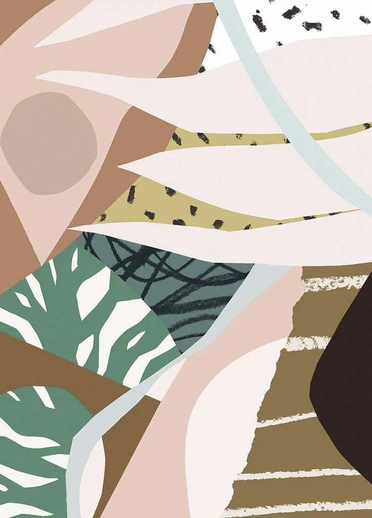 Фотообои в интерьере абстрактный стиль  9-1517 фото