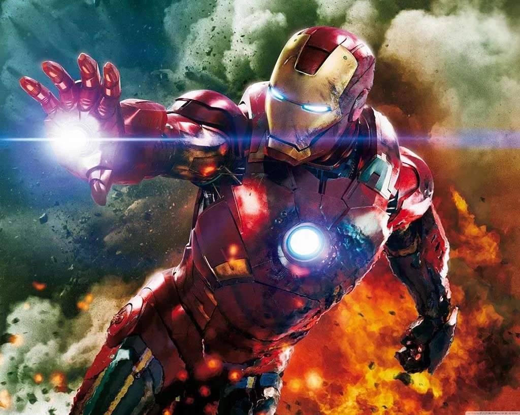 Фотообои в интерьере железный человек марвел  12-1059 фото