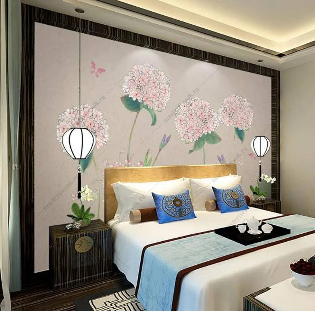 Фотообои Гортензия  15-870