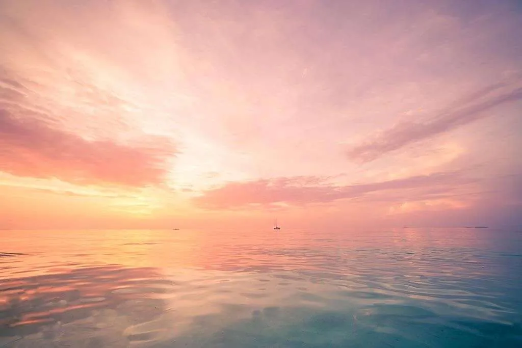 Фотообои в интерьере закат  9-1189 фото