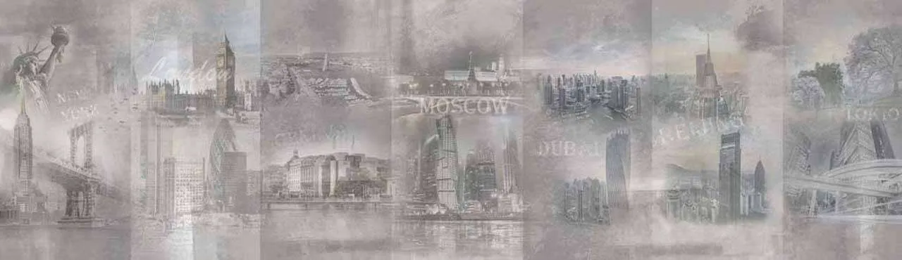 Фотообои в интерьере столицы мегаполисов планеты  7-883 фото