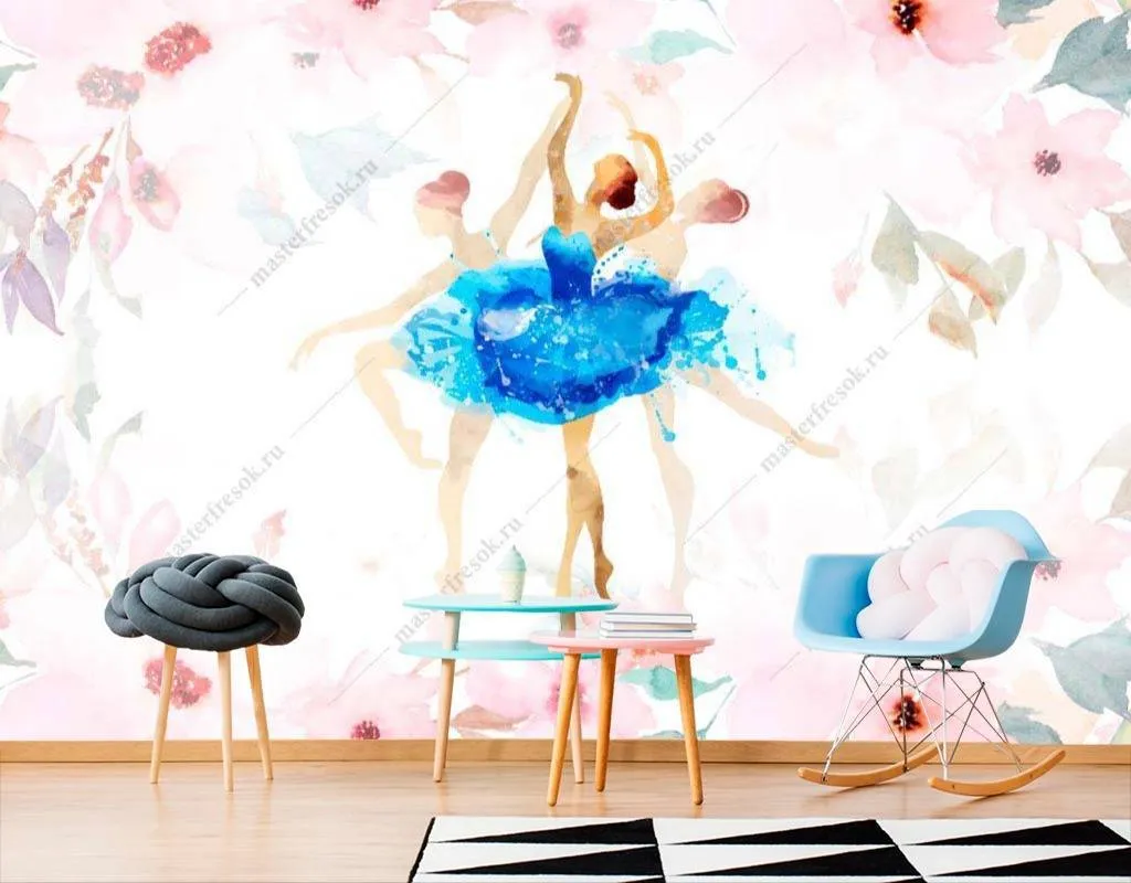 Фотообои Балерины кружат  14-020