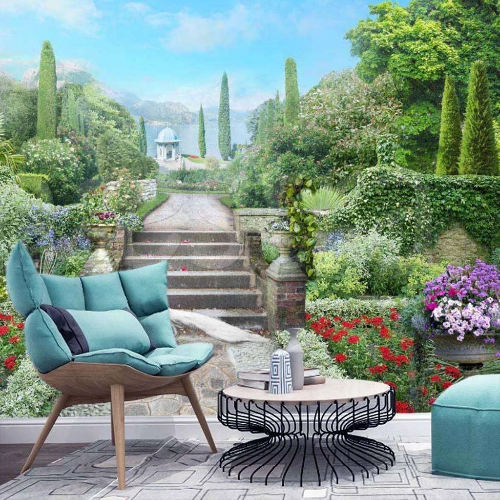 Фотообои Павлин в парке  7-333