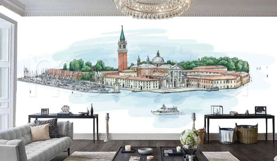 Фотообои Обзор площади Сан Марко  9-263