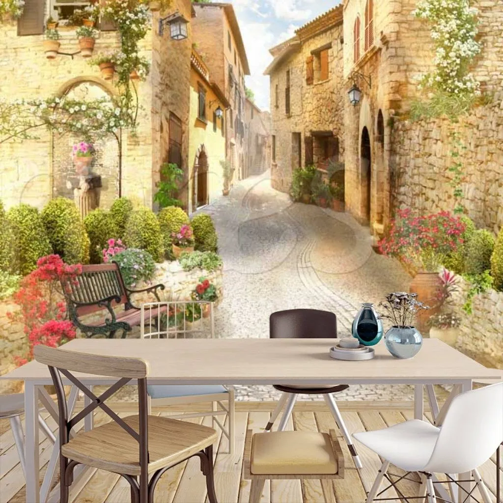 Фотообои Уютная улочка  11-042