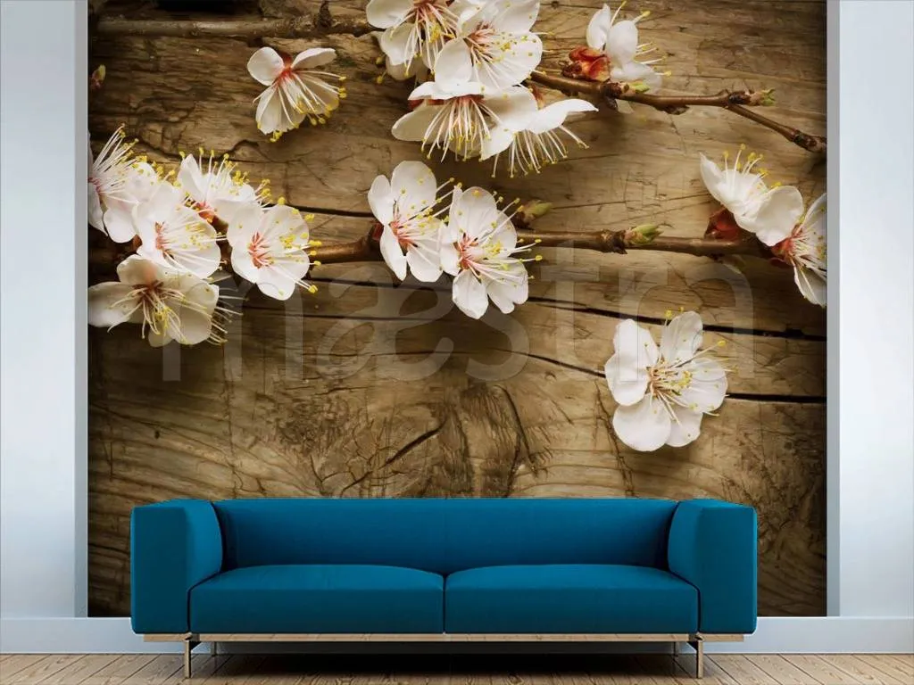 Фотообои Веточки яблоня  3-182