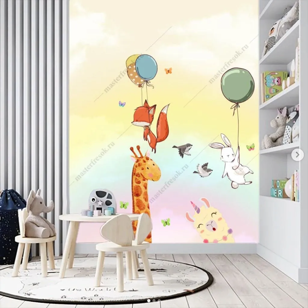 Фотообои Мультяшные животные  14-262