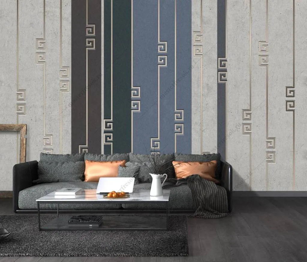 Фотообои Разноцветные полосы  16-090