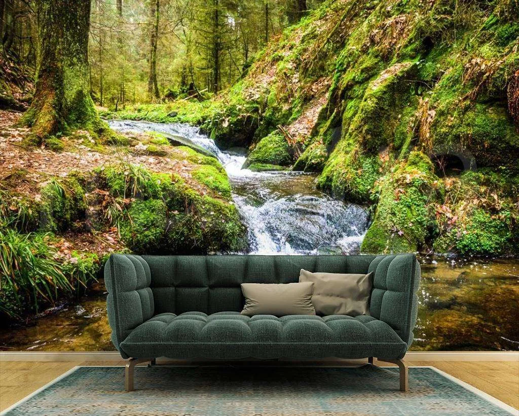 Фотообои Горный ручей  9-894