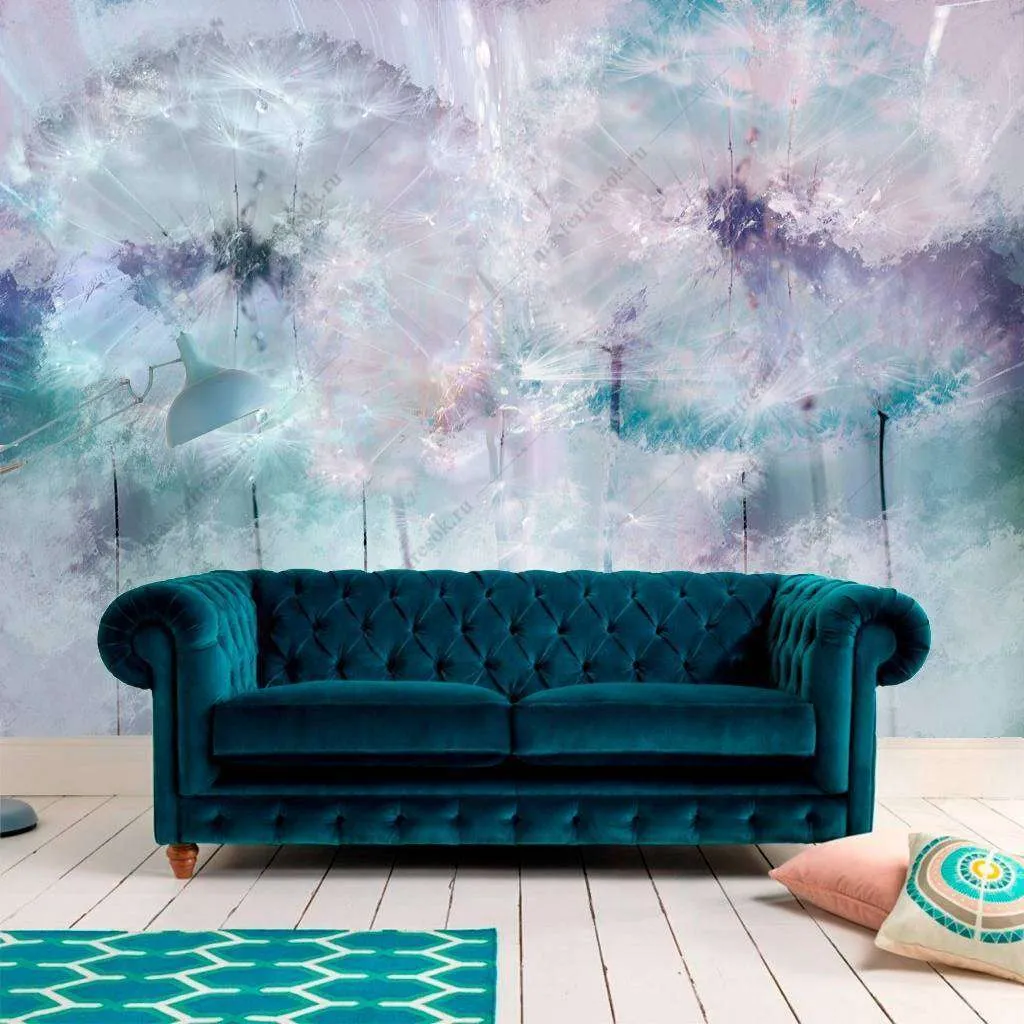 Фотообои Бесшовные обои на стену:  Нежная акварель. Артикул: 13-128  