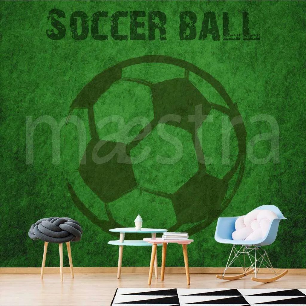 Фотообои в интерьере мяч в фоне  12-543 фото