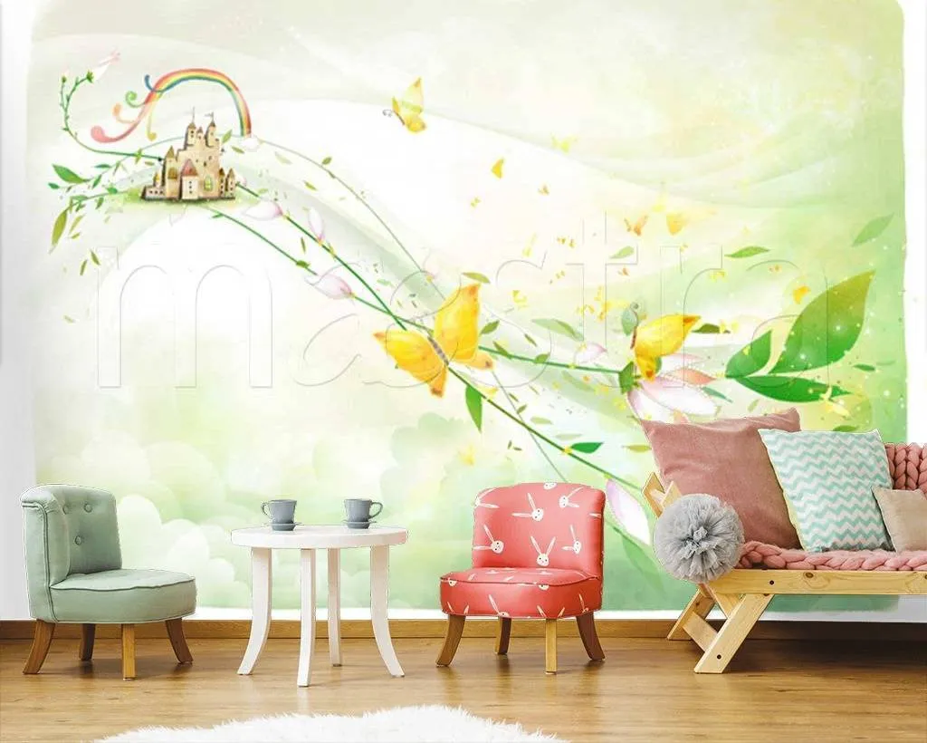 Фотообои Дом в облаках  12-305