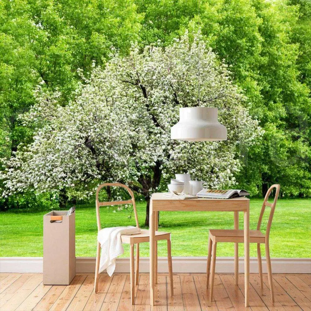 Фотообои Вишня в цвету  10-108