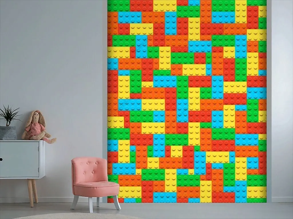 Фотообои Кирпичики Лего  12-1355