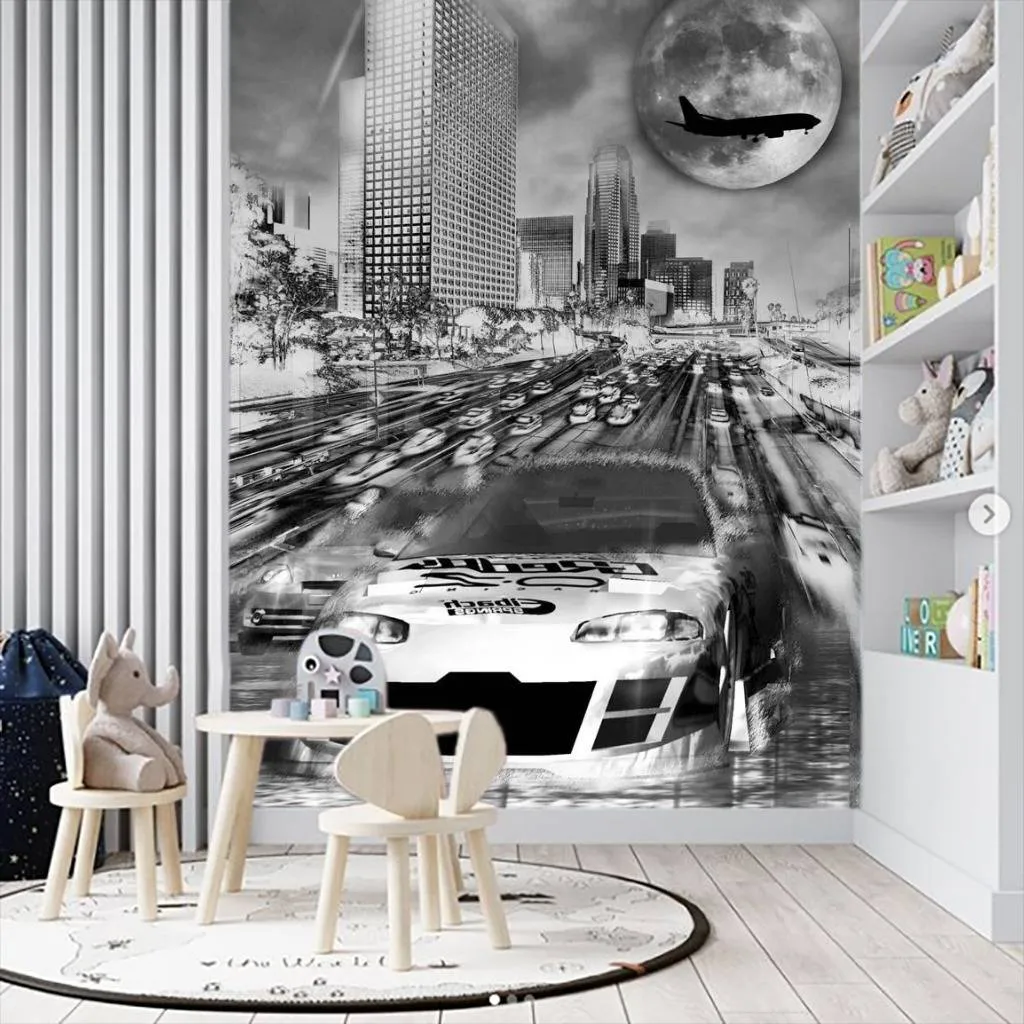 Фотообои Авто в городе  2-088