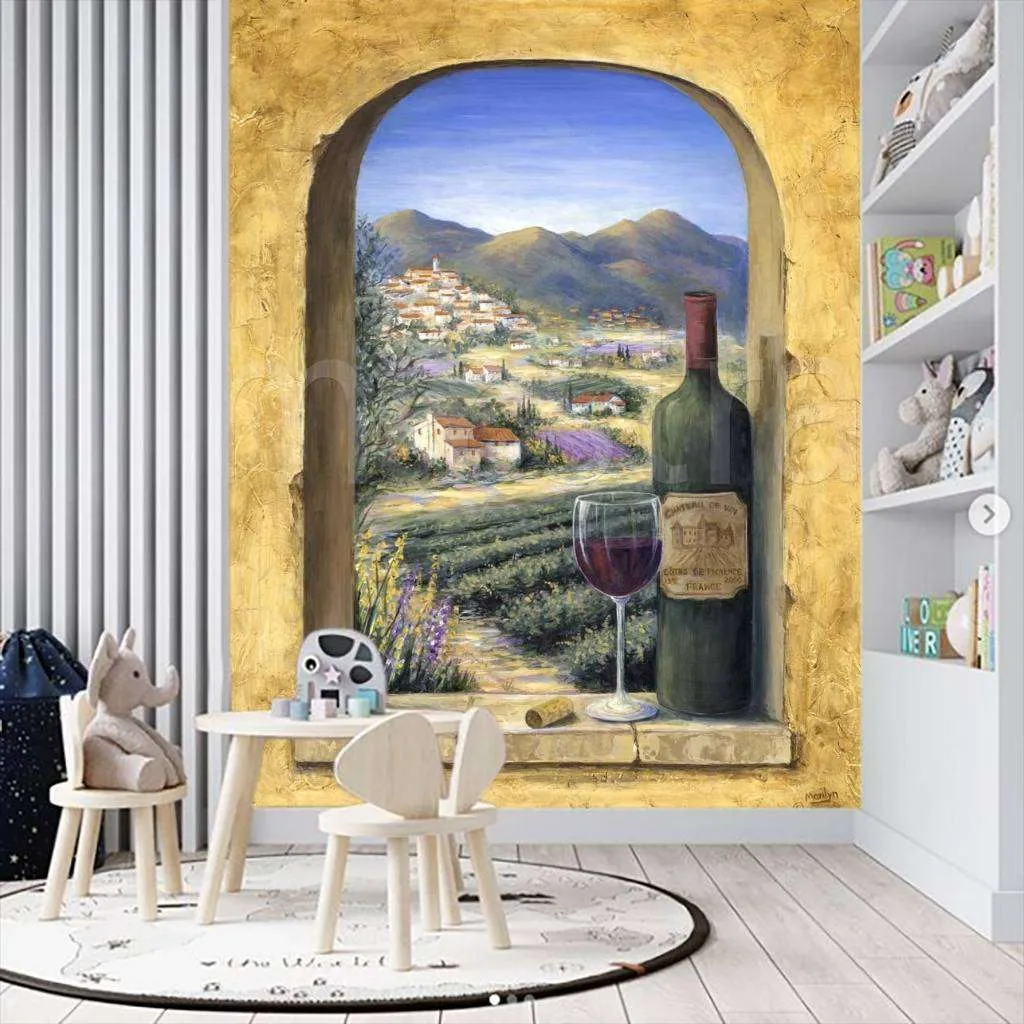 Фотообои Арка с видом на поля  8-147