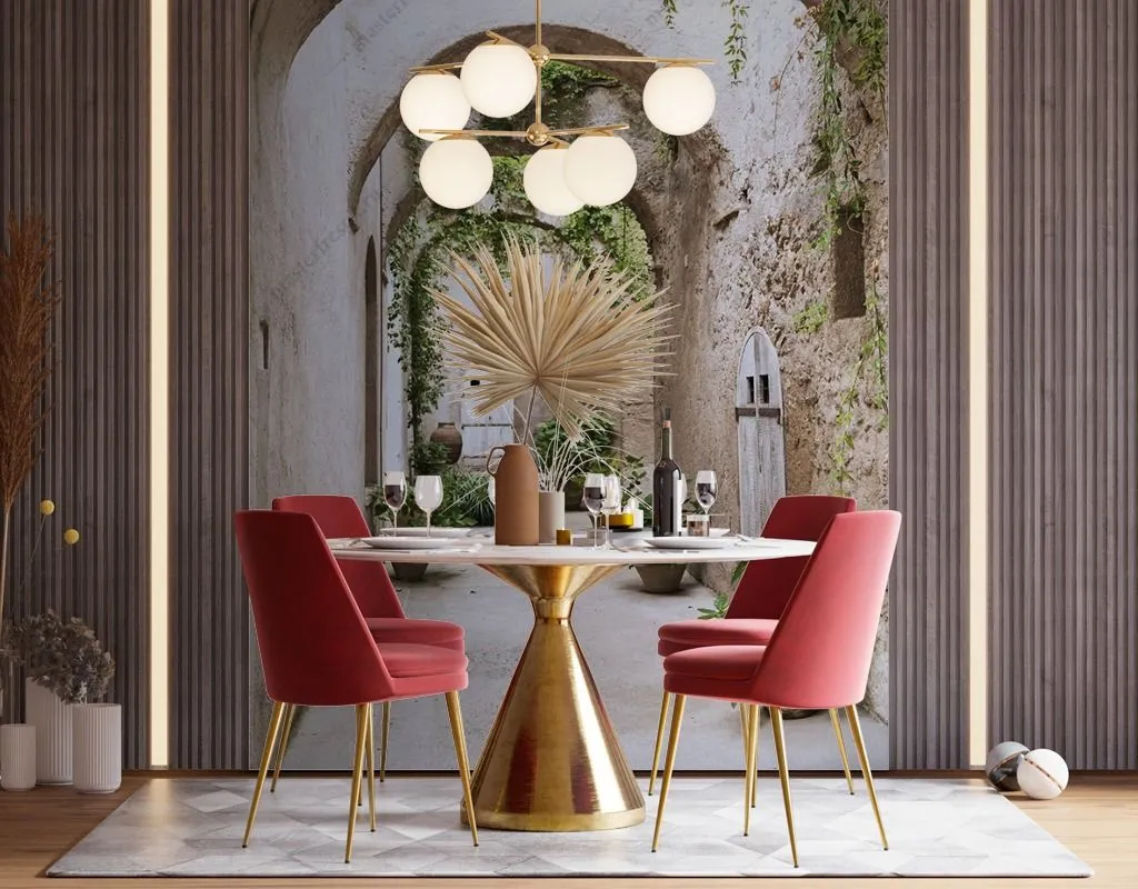 Фотообои в интерьере арка в италии  9-1641 фото