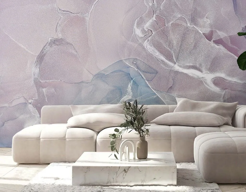 Фотообои в интерьере флюид арт лед  9-2039 фото