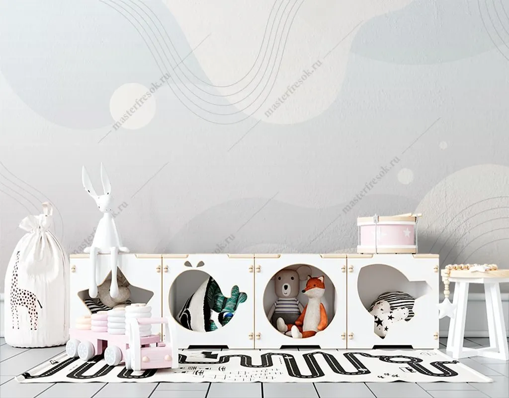 Фотообои Белые волны  12-1416