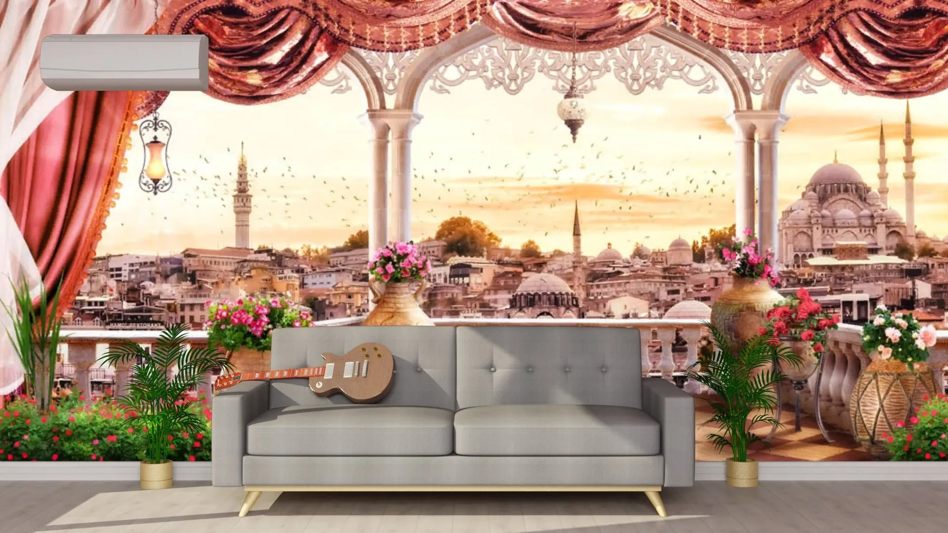 Фотообои в интерьере восточная арка  19-0101 фото