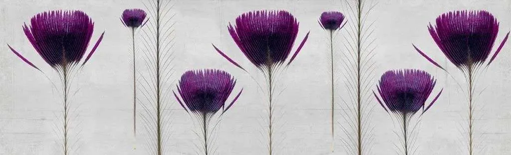 Фотообои в интерьере чертополох  9-1269 фото