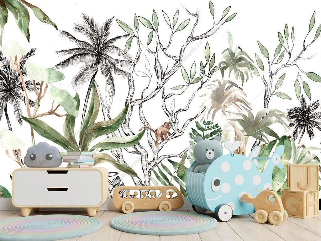 Фотообои Тропические джунгли  14-588