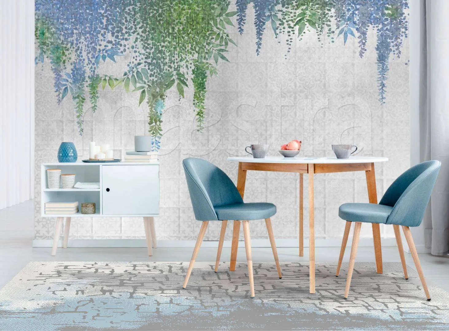 Фотообои Нежные кисти цветов  7-791