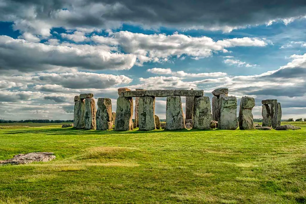 Фотообои в интерьере англия парк стоунхендж  9-606 фото