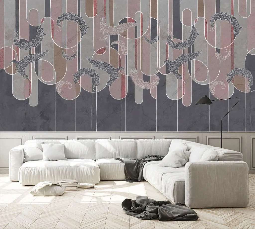 Фотообои Бесшовные обои на стену:  Абстрактный стиль. Артикул: 9-1473  