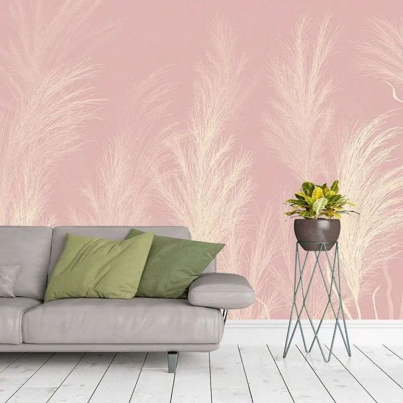 Фотообои в интерьере пушистые веточки  9-2002 фото