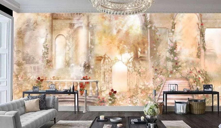 Фотообои Арки в лучах солнца  13-052